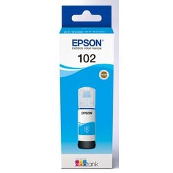 Boccetta d'inchiostro epson 102 c13t03r240 ciano