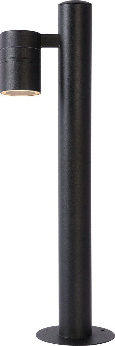Lucide arne-led - lampada da terra - ø 6.3 cm - led - gu10 - 1x5w 2700k - ip44 - nero