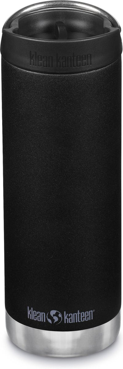 Klean kanteen thermos in acciaio inossidabile tk largo 473 ml (con tappo caffè) - nero scisto - tazza da caffè
