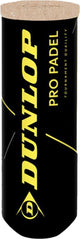 Dunlop - pro padel 3pet - unisex -padelballen - geel