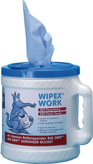 Nordvlies Big Grip Dispenser Bucket Wipex Work