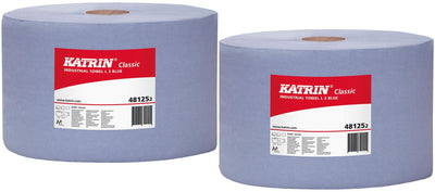 Carta per pulizia Katrin classic l3 rotolo di pulizia blu 3 veli 500 fogli ve 2rl
