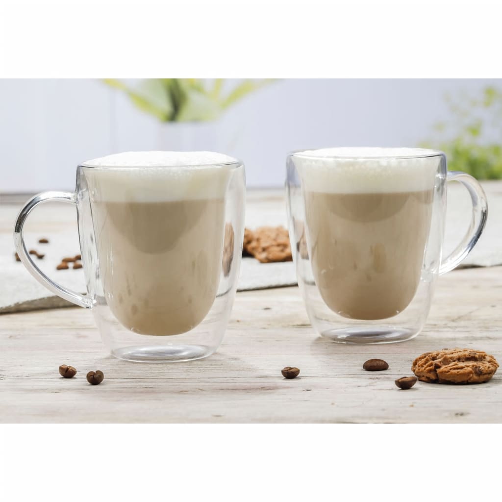Ciao ciao cappuccinoglaas set a 2 pezzi 270 ml trasparente