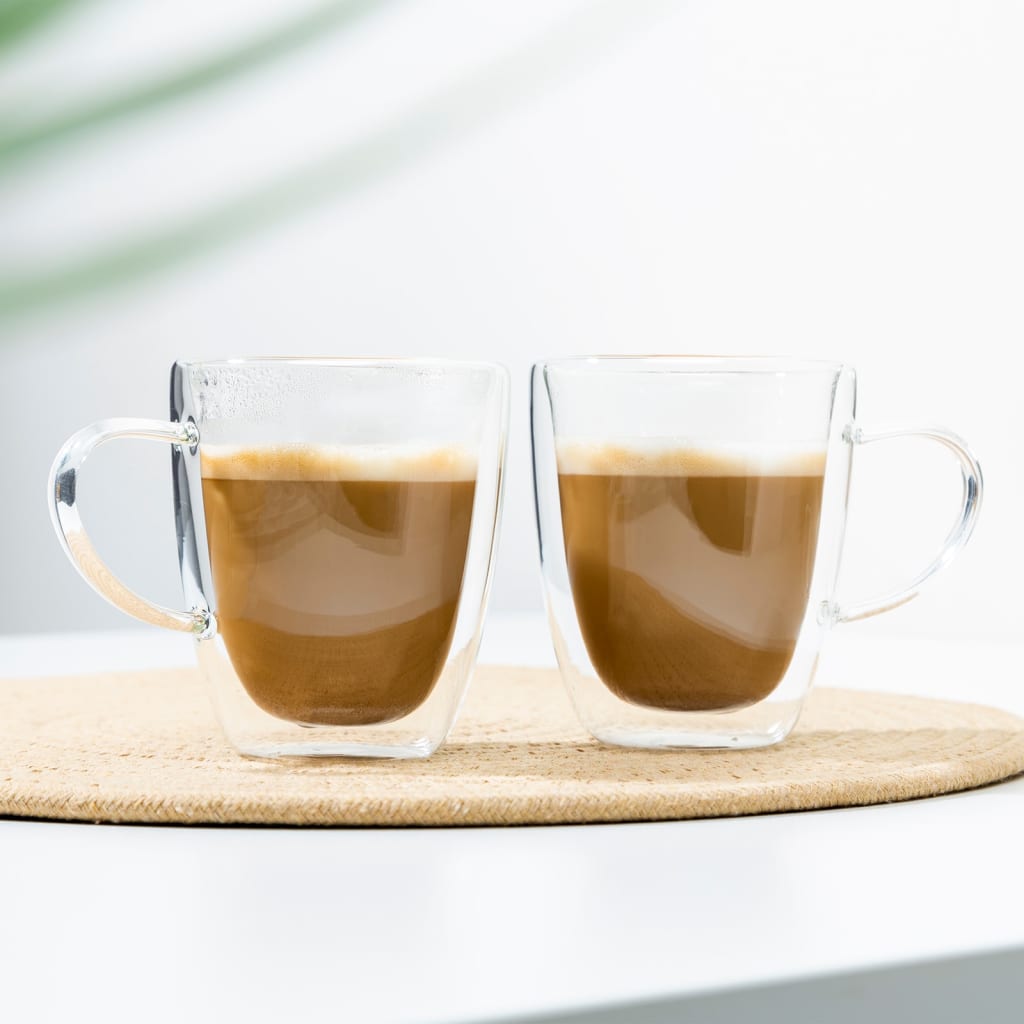 Ciao ciao cappuccinoglaas set a 2 pezzi 270 ml trasparente