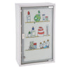 Hola HI HI MEDICINA Cabina de 30x15x50 cm de acero inoxidable