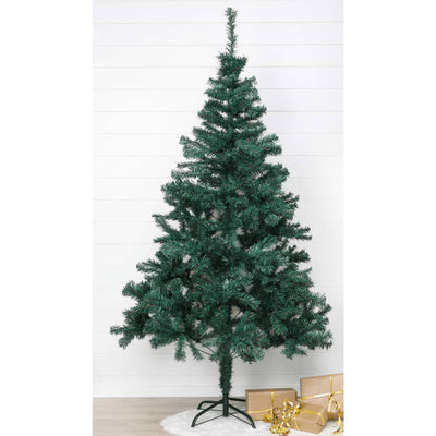 HI HI Kerstboom met metalen standaard 180 cm groen
