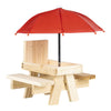 Ciao ciao eekhoorn feed house con ombrello beige