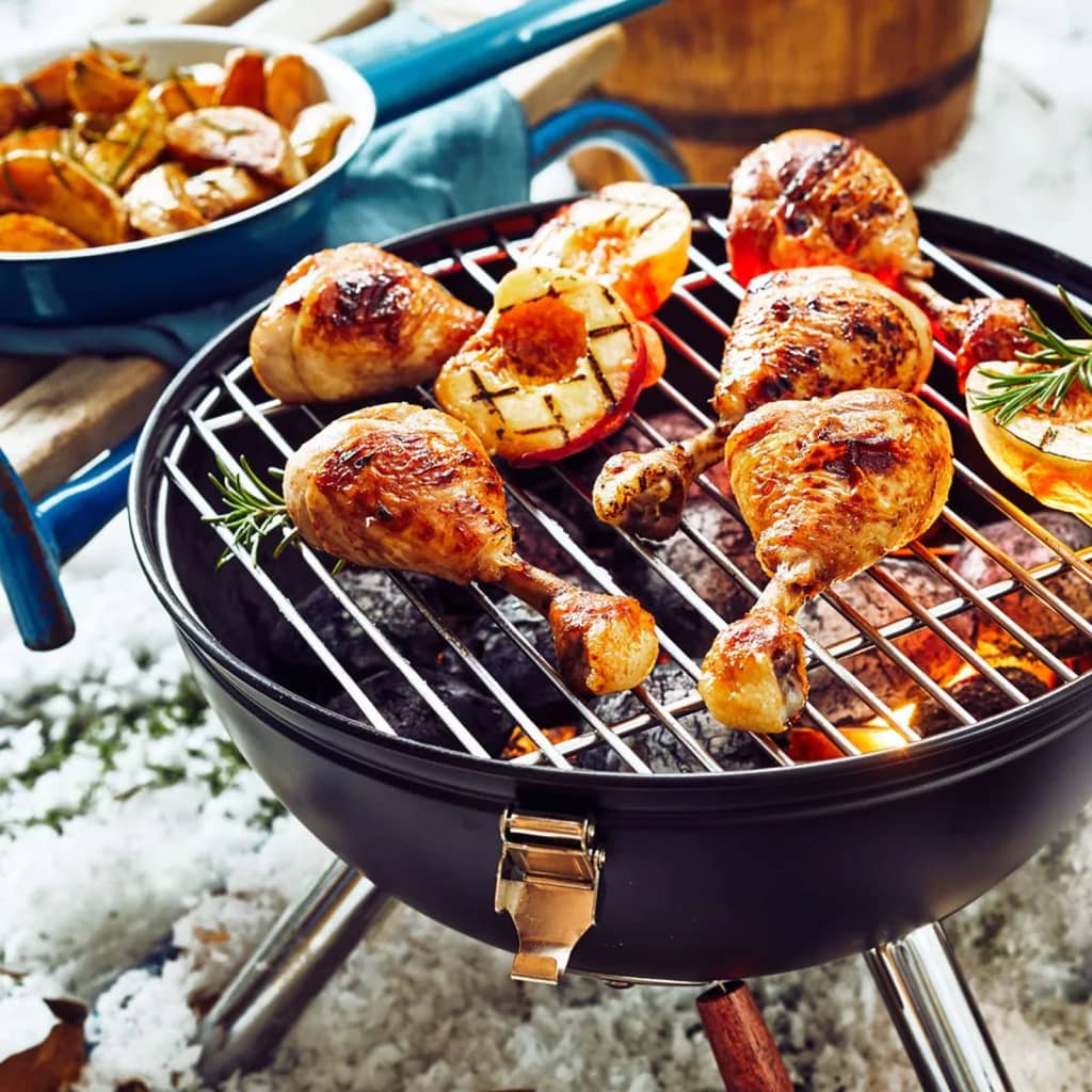 Ciao ciao a carbone barbecue mini nero