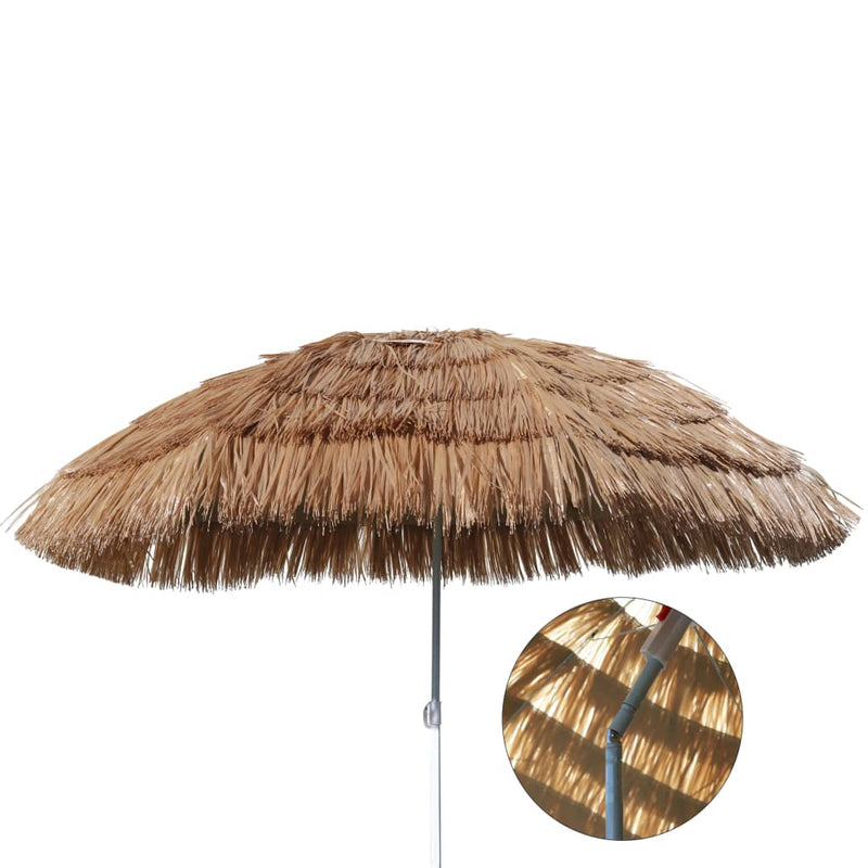 Hola hola strandparasol hawaii 160 cm beige