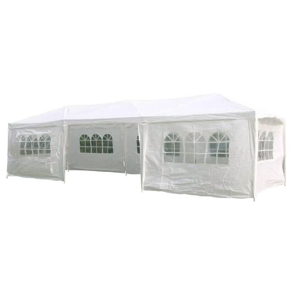 Ciao ciao partytent con pareti laterali 3x9 m bianco