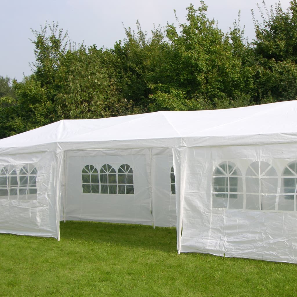 Ciao ciao partytent con pareti laterali 3x9 m bianco