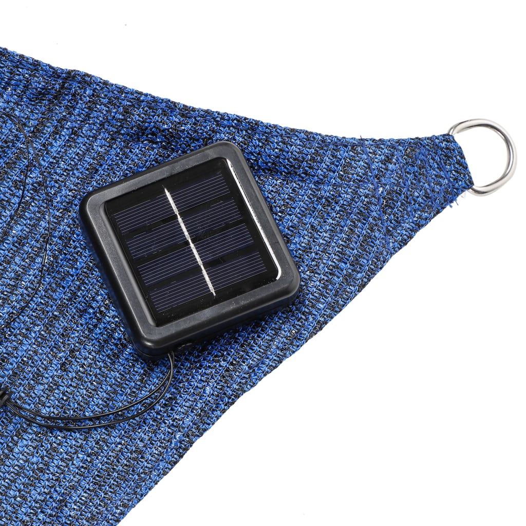 Ciao hi zonnezeil con 100 LED 2x3 m azzurro