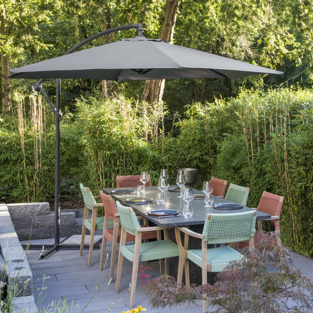 Ciao hi floating Parasol 3 M Antracite -Colored