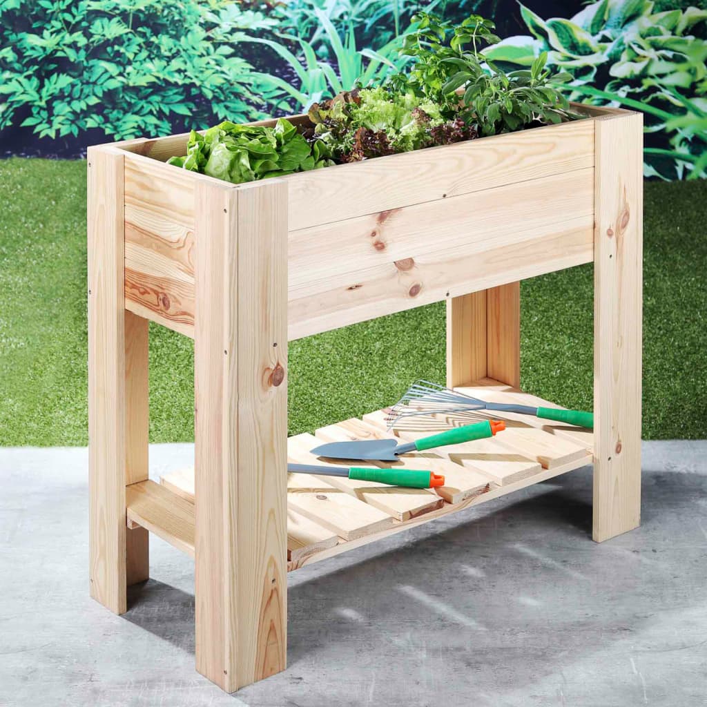 Hola hola planter criado 92x41x80 cm de madera de pino