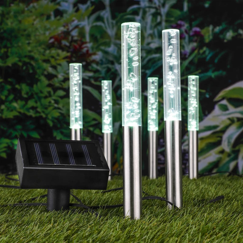 Hola hola bubbell lámparas 6 st led solar