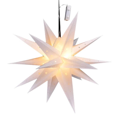 Hi lampion kerstster led 58 cm