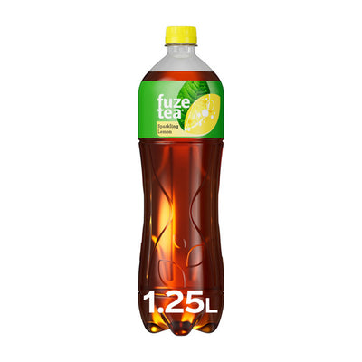 Tapa de té negro espumoso Fuze tea (6x 1,25 litros)