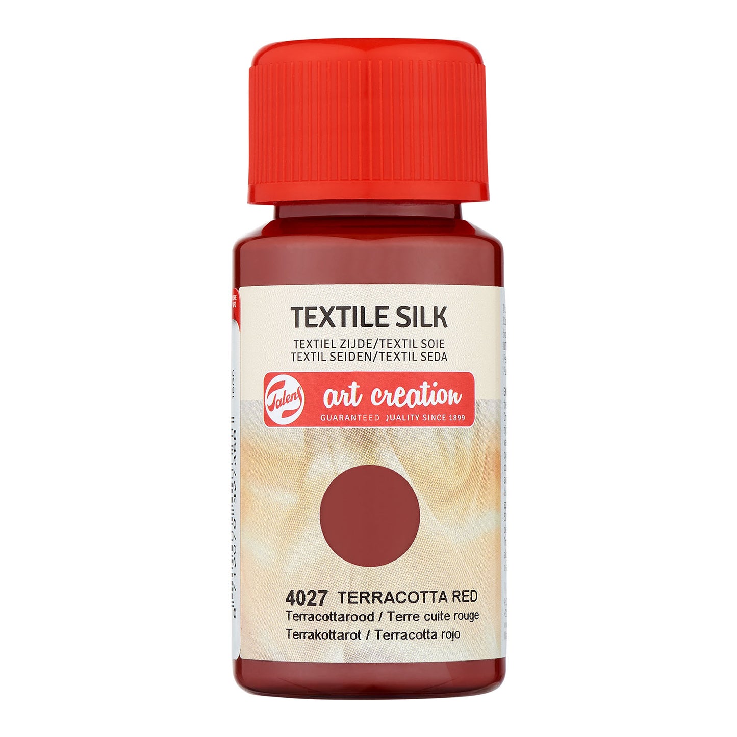 Creazione artistica Talens • seta tessile 50 ml rosso terracotta