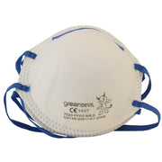 Connex FFP2 Dust Masks 2 piezas de azul blanco - afbeelding 1