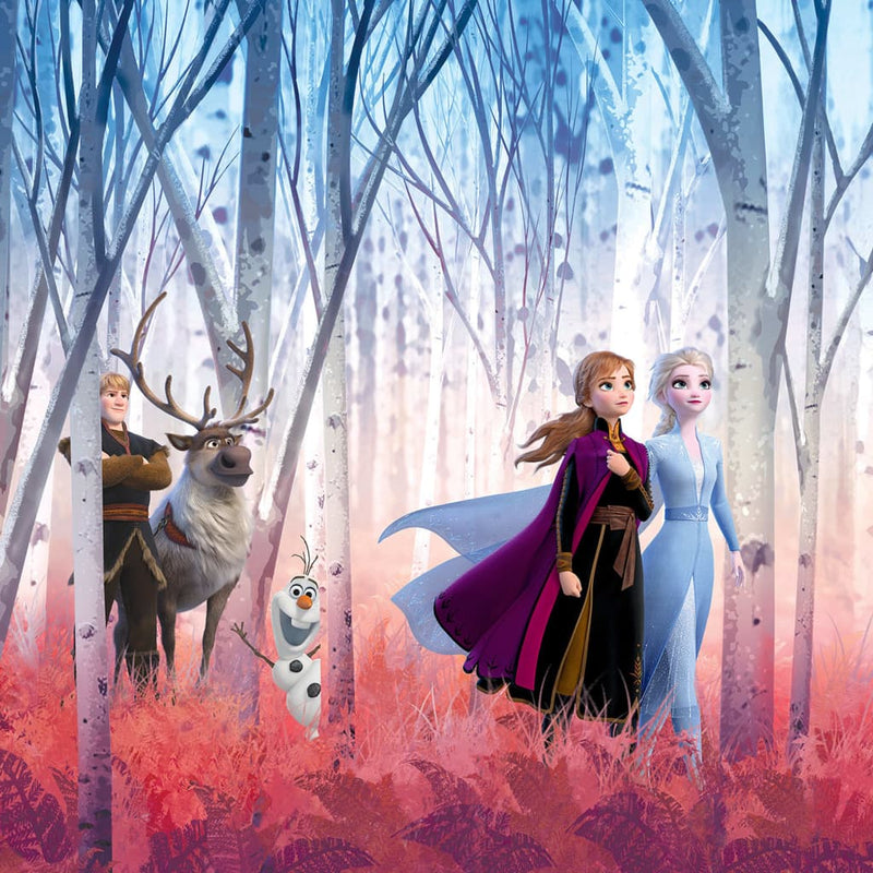 Komar Komar Photo Wallpaper Friends Frozen Forever 368x254 cm Blu