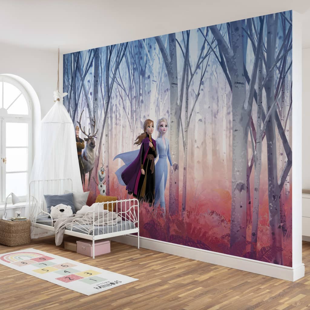 Komar Komar Photo Wallpaper Friends Frozen Forever 368x254 cm Blu