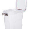 Trixie Voerton Airtight Locking Plastic Plastic White White