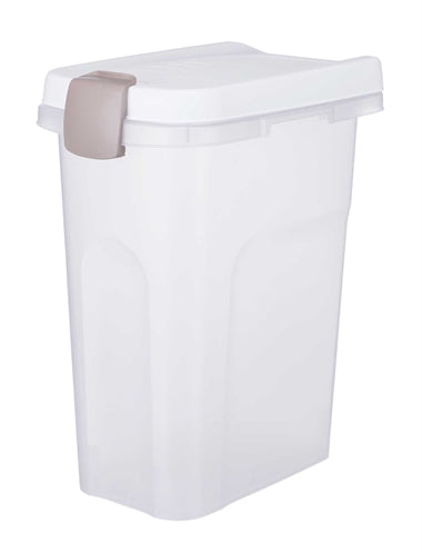 Trixie Voerton Airtight Locking Plastic Plastic White White