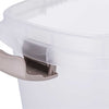 Trixie Voerton AirTight Lockable Plastic transparente blanco blanco