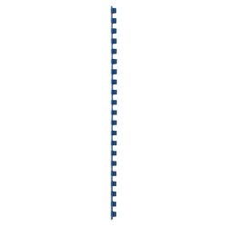 Binding spines gbc plastic a4 8mm blue 45 sheets