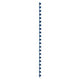 Binding spines gbc plastic a4 8mm blue 45 sheets