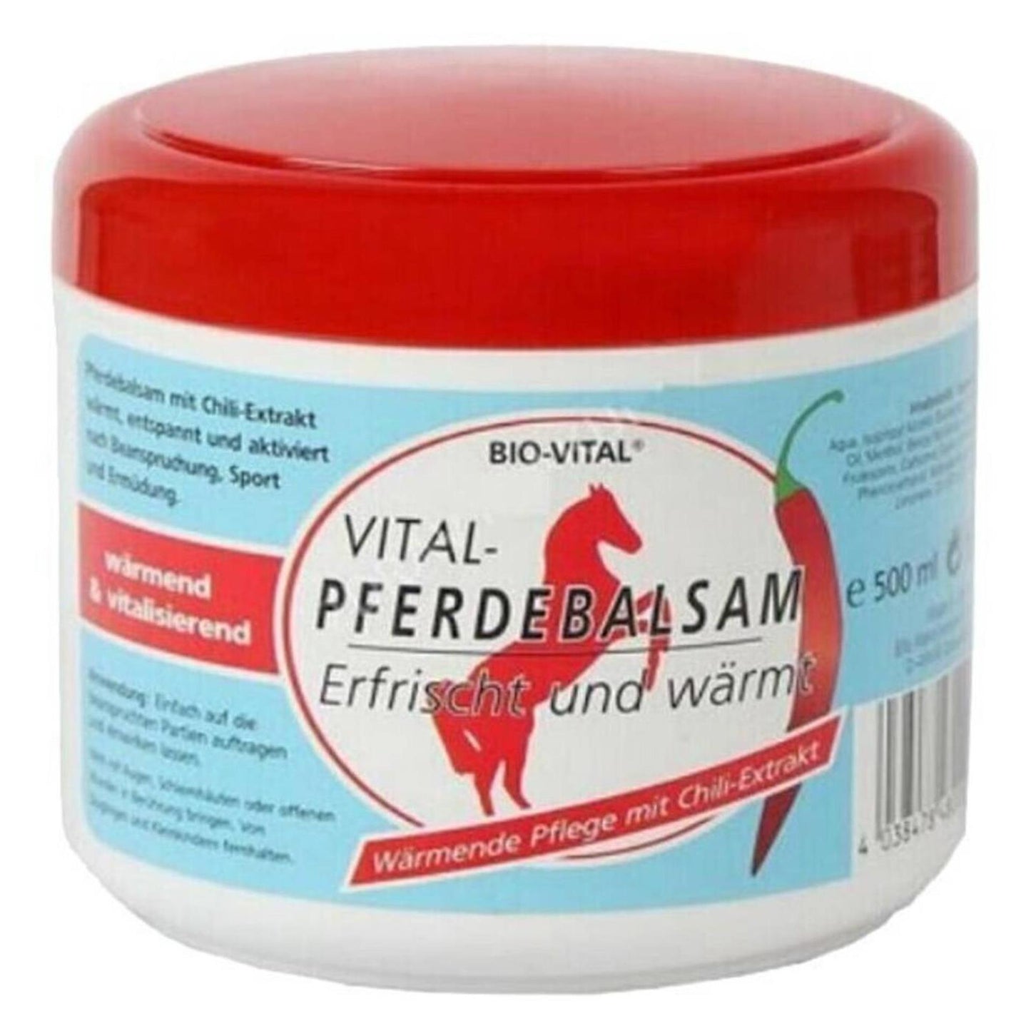 D crã©me d crème paardenbalsem chili 500ml