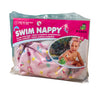 Freds swim academy wasbare zwemluier zeemeermin maat 1 4-9 kg roze