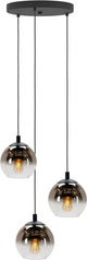 Lampada a sospensione Eglo ariscani 1 - e27 - ø 42,5 cm - nero rame