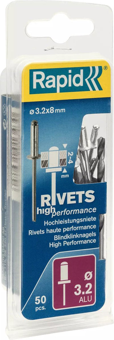 Rapid high performance rivet ø3.2 x 8 mm - 5000383