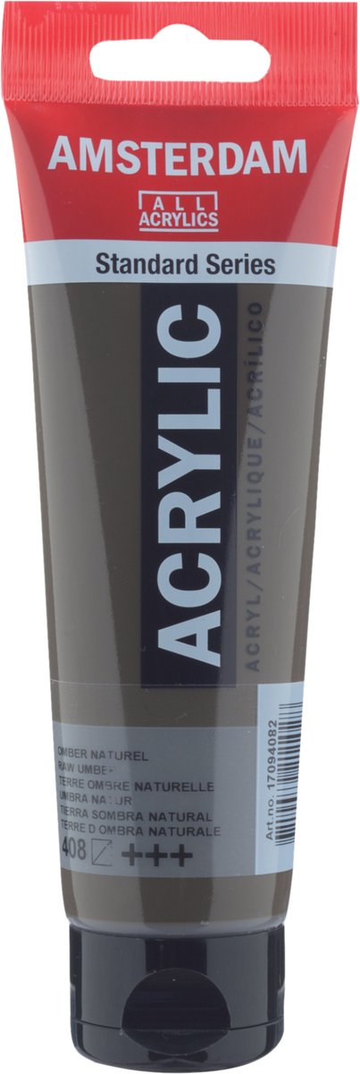 Amsterdam standard series acrylverf tube 120 ml omber naturel 408