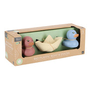 Set bioplastico jipy 2 anatre di piano e 1 bootje - afbeelding 2