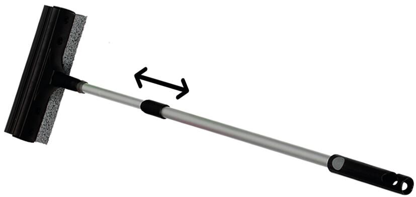 Manejo de esponja de goma de 22 cm de limpiador de carro de bar