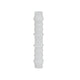 Conector de manguera de drenaje de nylon universal 8 mm