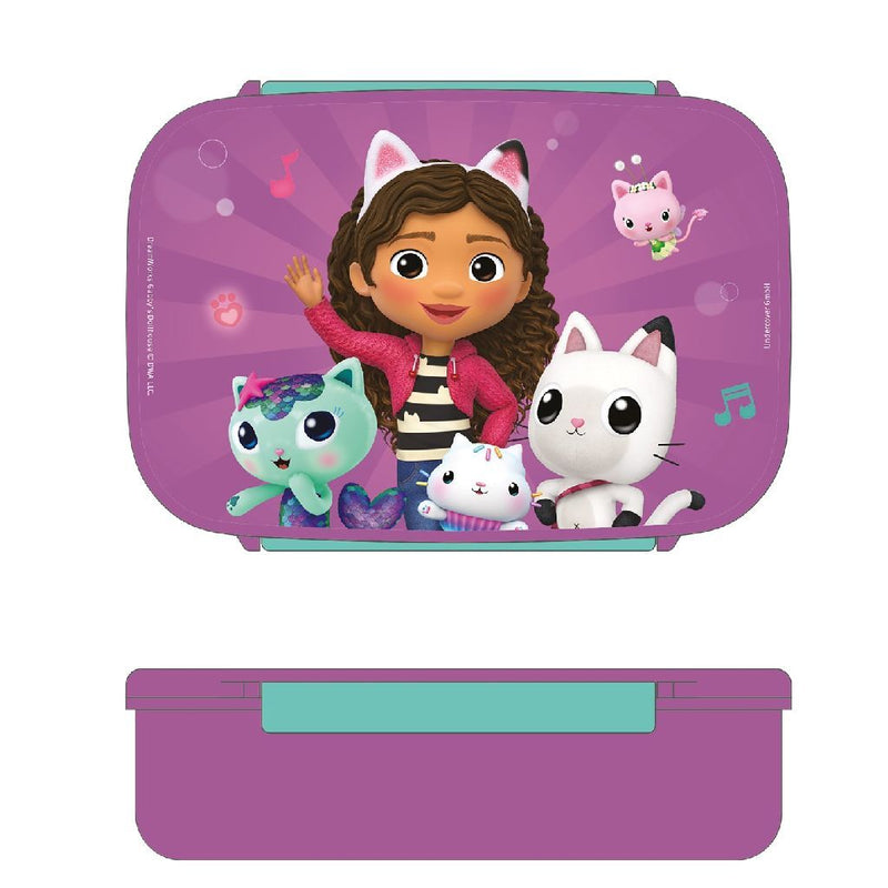 Undercover gabby's dollhouse lunchbox met bakje