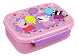 Peppa pig lunchbox met bakje - afbeelding 1