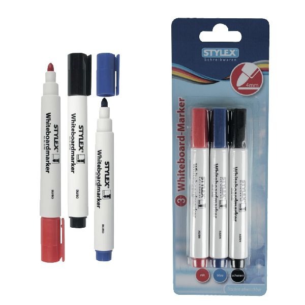 Toppoint toppoint whiteboard marker 3 pezzi