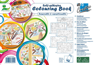 Van der Doelen Colorbook stesso adesivo, rimovibile e riutilizzabile