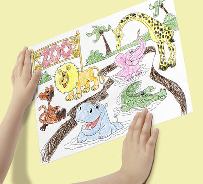 Van der Doelen Colorbook stesso adesivo, rimovibile e riutilizzabile