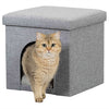 Trixie Pouf Cat Basket Cat Relax-IGlo Alois Grey