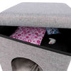 Trixie Pouf Cat Basket Cat Relax-IGlo Alois Grey