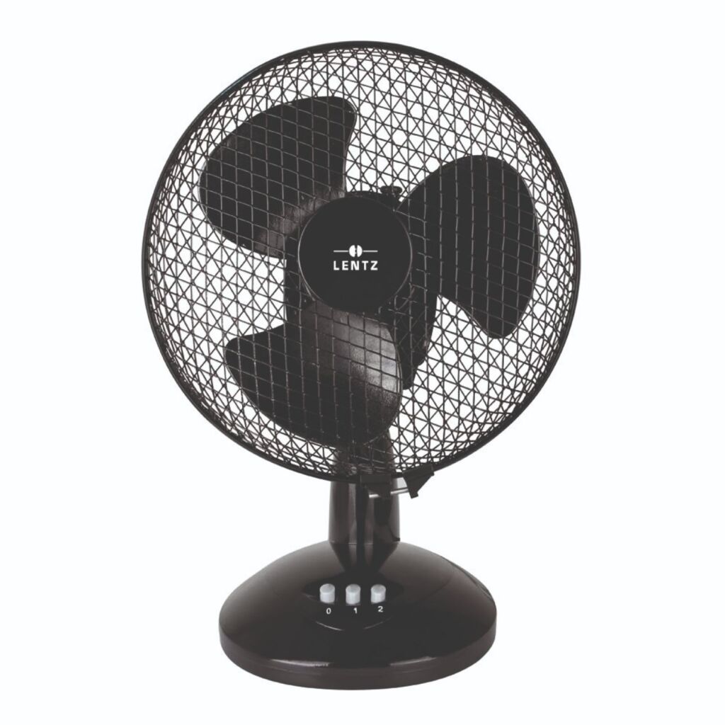 Lentz Lentz Table Fan 23 cm nero