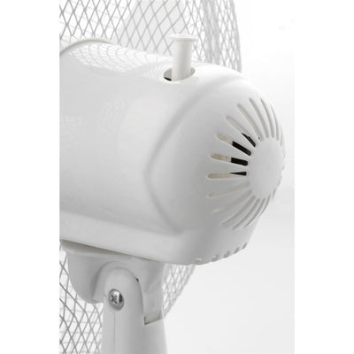 Lentz statiefventilator 40 cm wit
