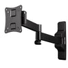 Soporte de pared de Hama TV ultra plano completamente movido 5 estrellas 2 brazos VESA 100X100 ZW