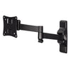 Soporte de pared de Hama TV ultra plano completamente movido 5 estrellas 2 brazos VESA 100X100 ZW