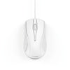 Mouse ottico Hama con 3 pulsanti MC-200 con cavo bianco